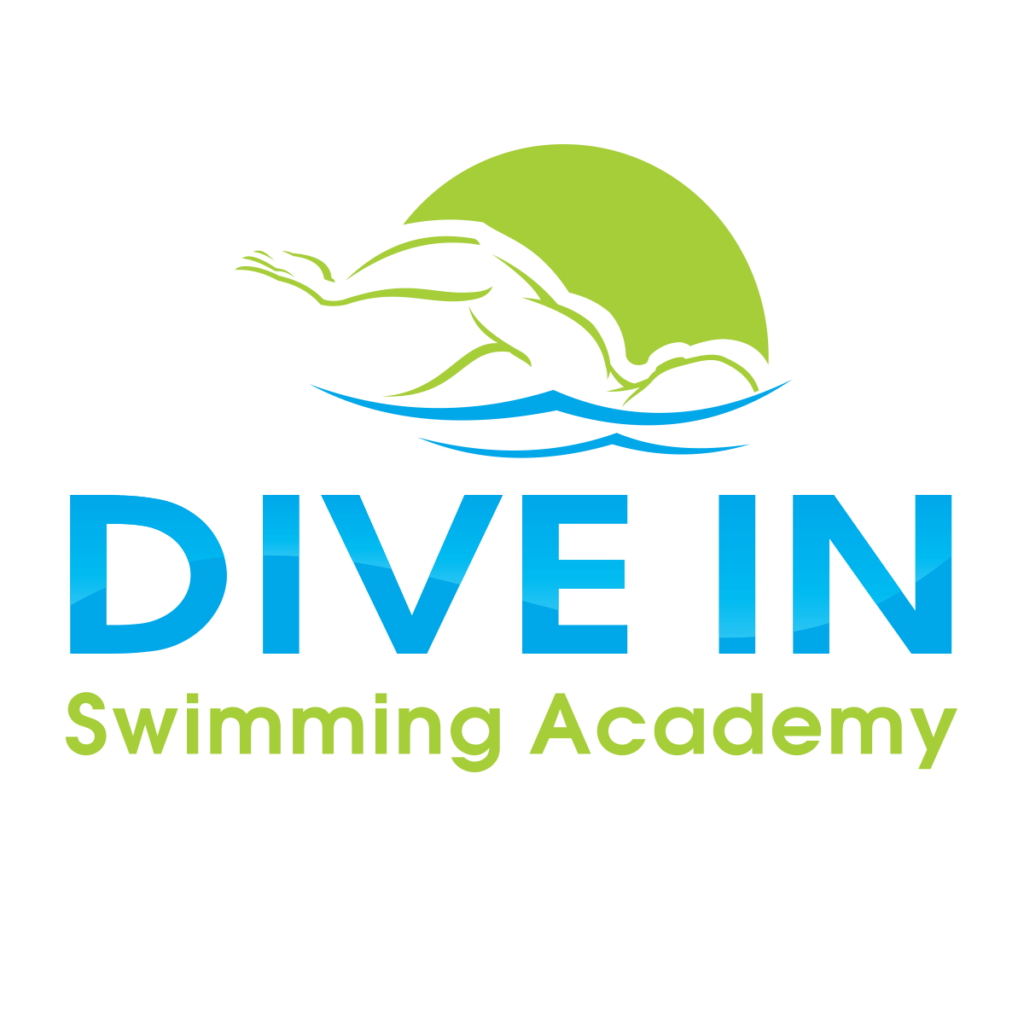 dive in swimming academy big logo