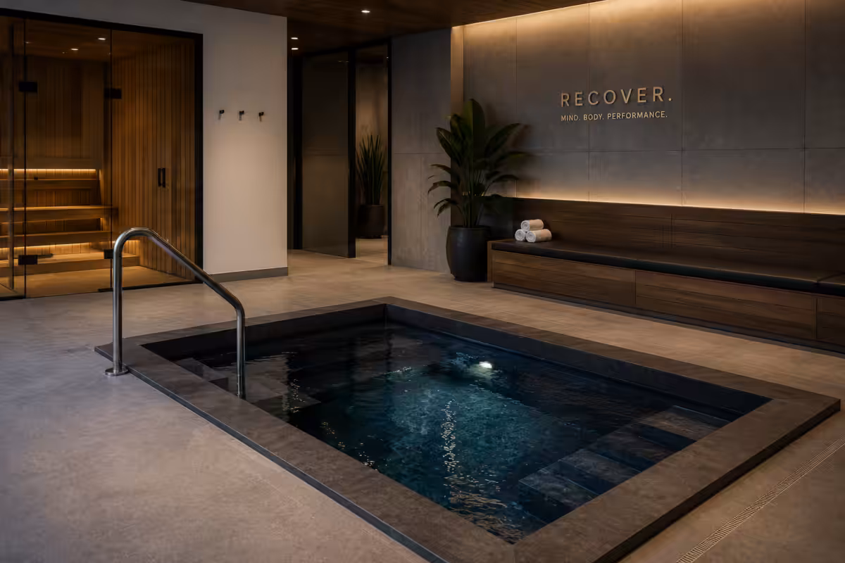 in ground plunge pool