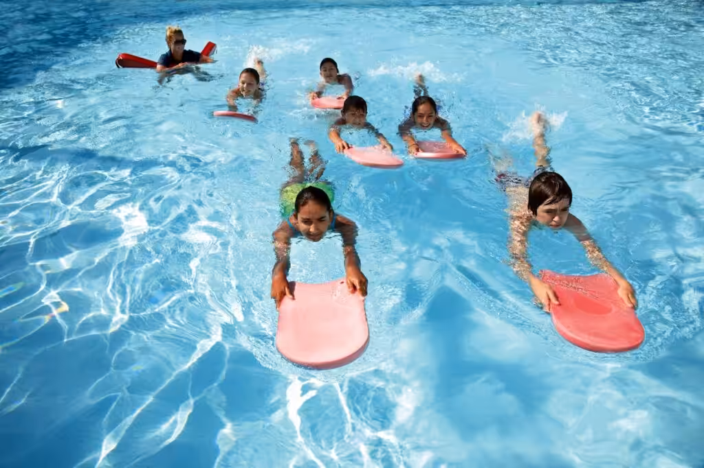 learn to swim heating